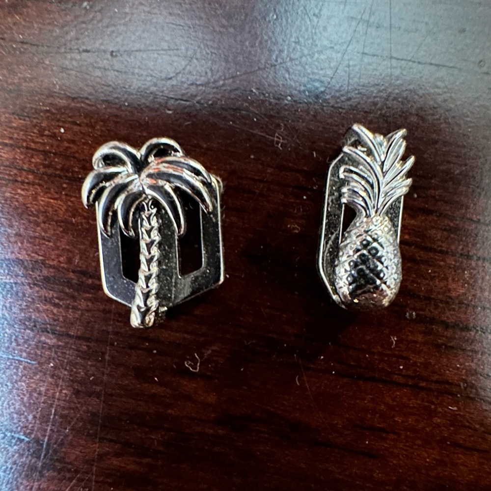 KEEP Collective tropical charms to personalize your bracelets. (2 pieces)